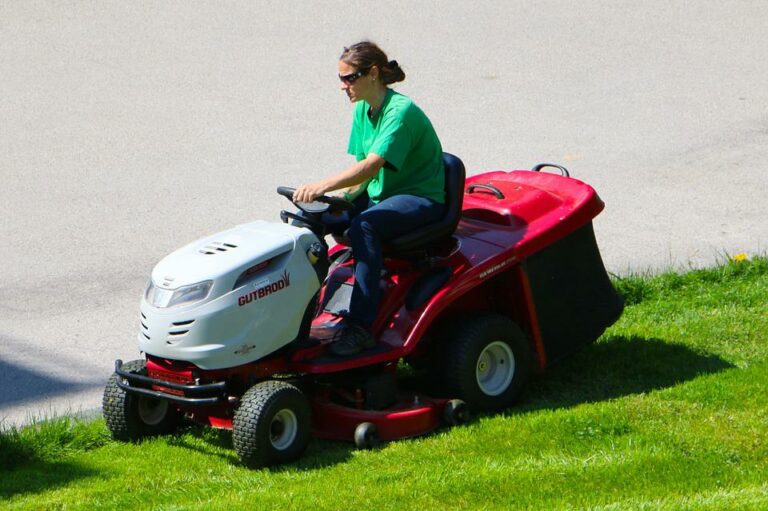 Why Mow Across a Slope?
