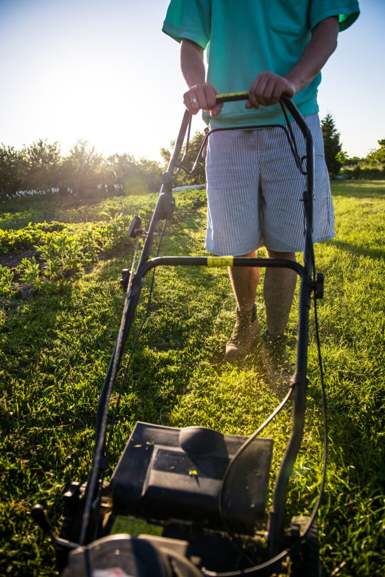 Is walk behind the same as self-propelled lawn